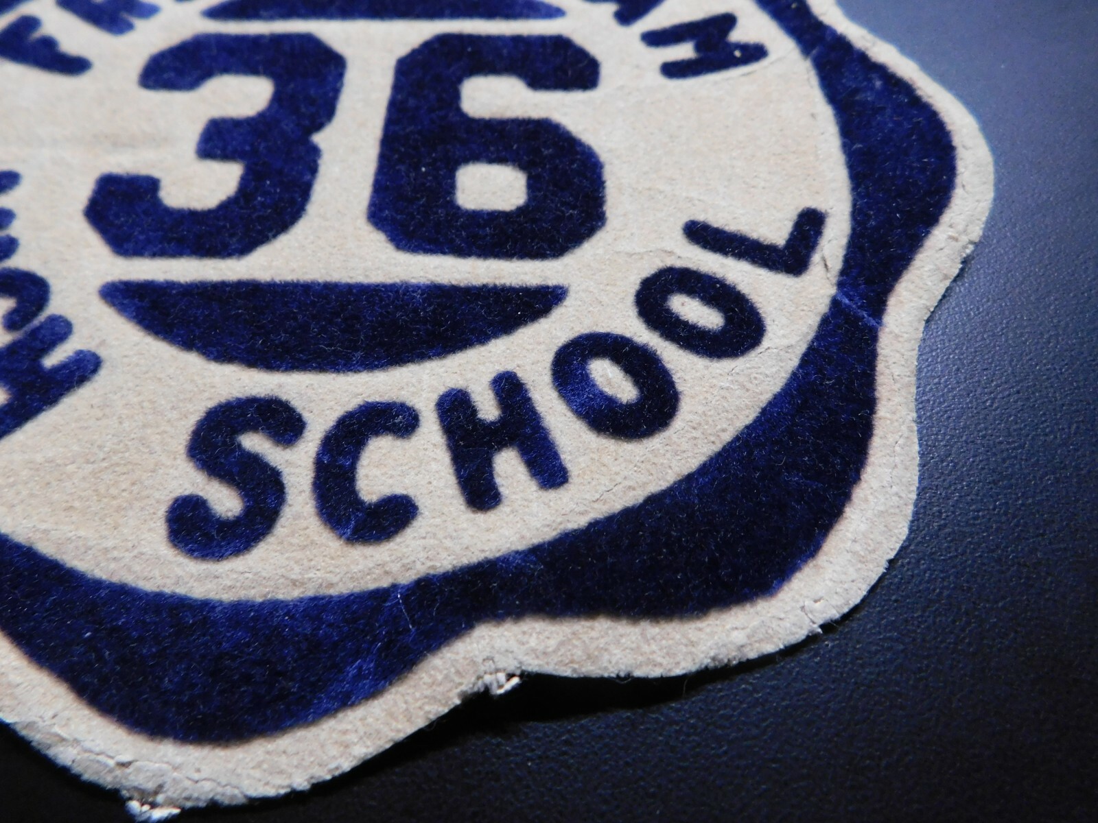 Framingham High School Vintage Jacket Patch Number 36