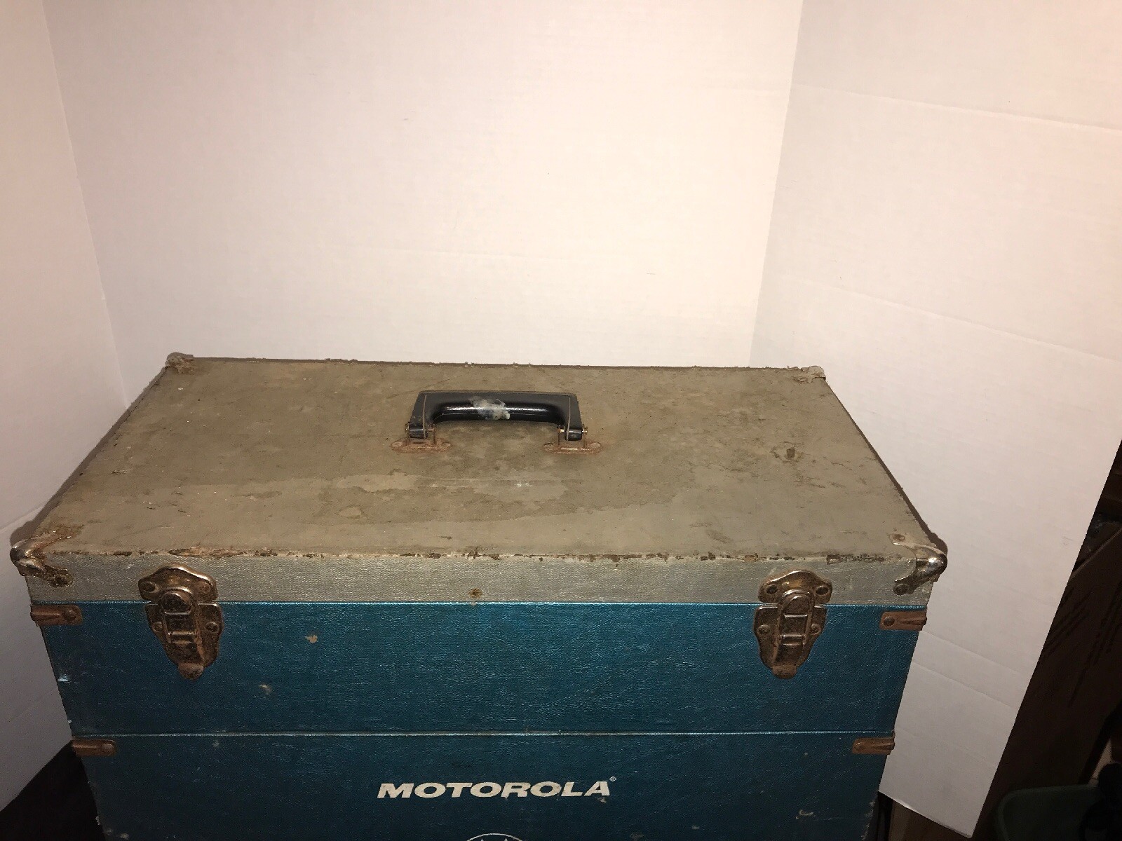 Vintage Motorola Quasar TV Tube Repair Box Technician Mid-Century,  LARGE