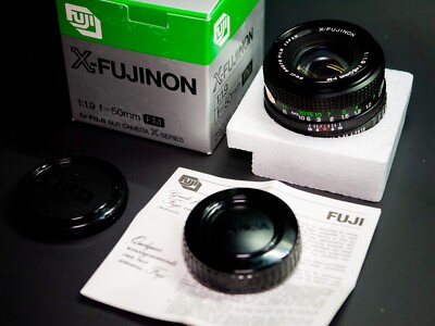 FUJI  X-Fujinon FM 50mm f:1,9 manual focus Prime Lens - NEW