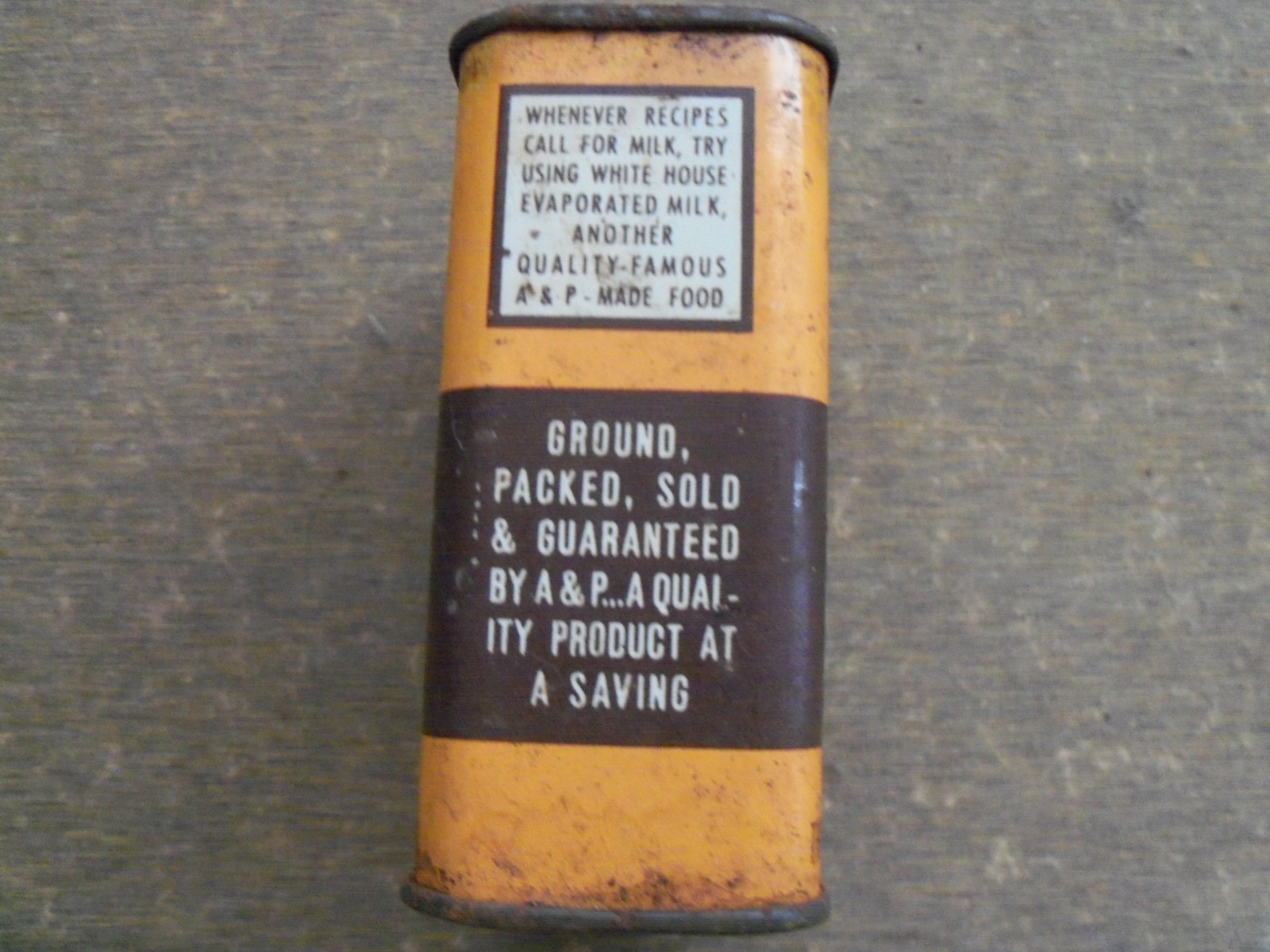 Vintage Ann Page Ground Spices Ground Cloves  2oz Tin Advertisement Rare