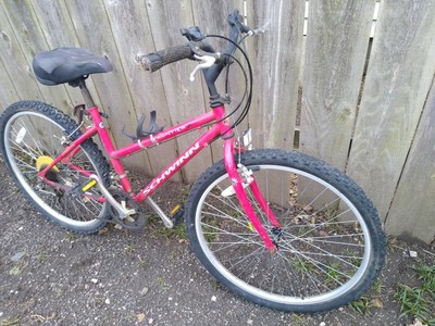 pink schwinn mountain bike