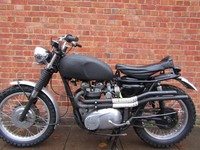 TRIUMPH T120 * SPECIAL * STEVE MCQUEEN OFF ROAD COPY * 1970 / 1969 BEST YEAR 