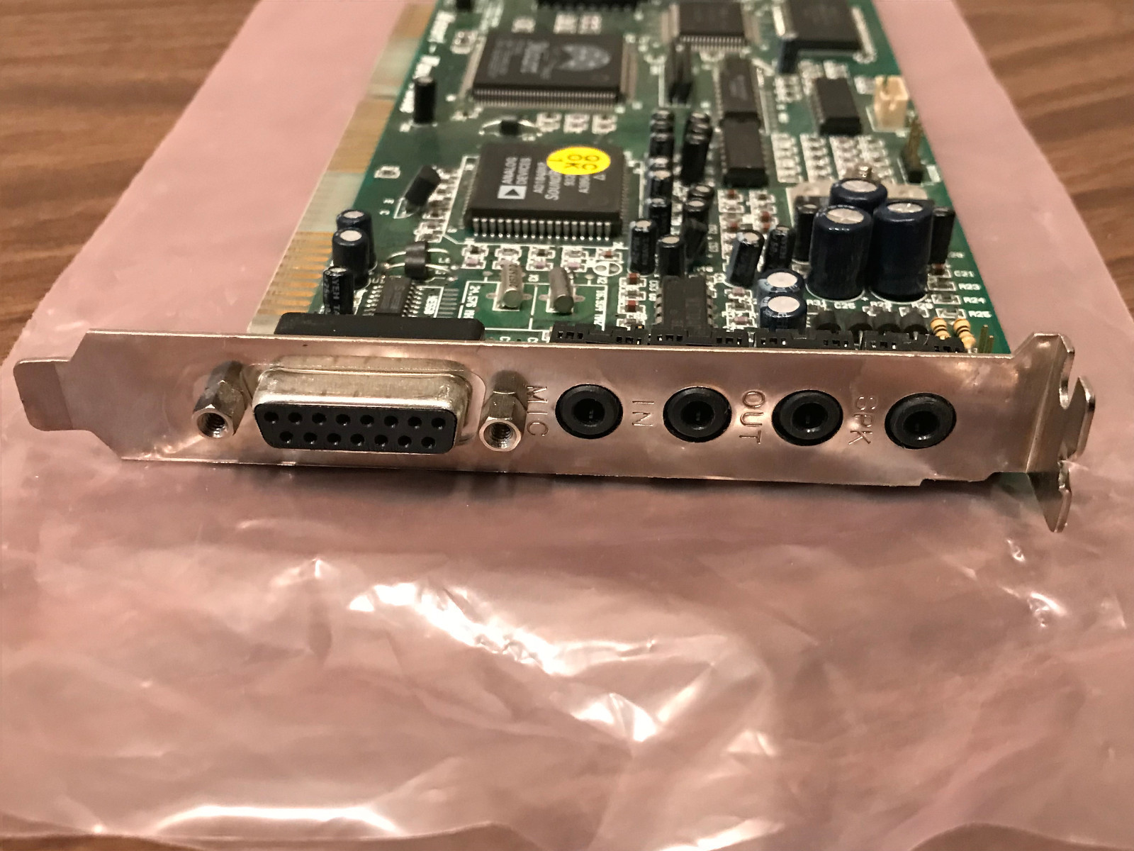 MOZART WAVE TABLE ISA SOUND CARD YAMAHA OPL4 OTI601 WAVETABLE / TESTED, WORKS