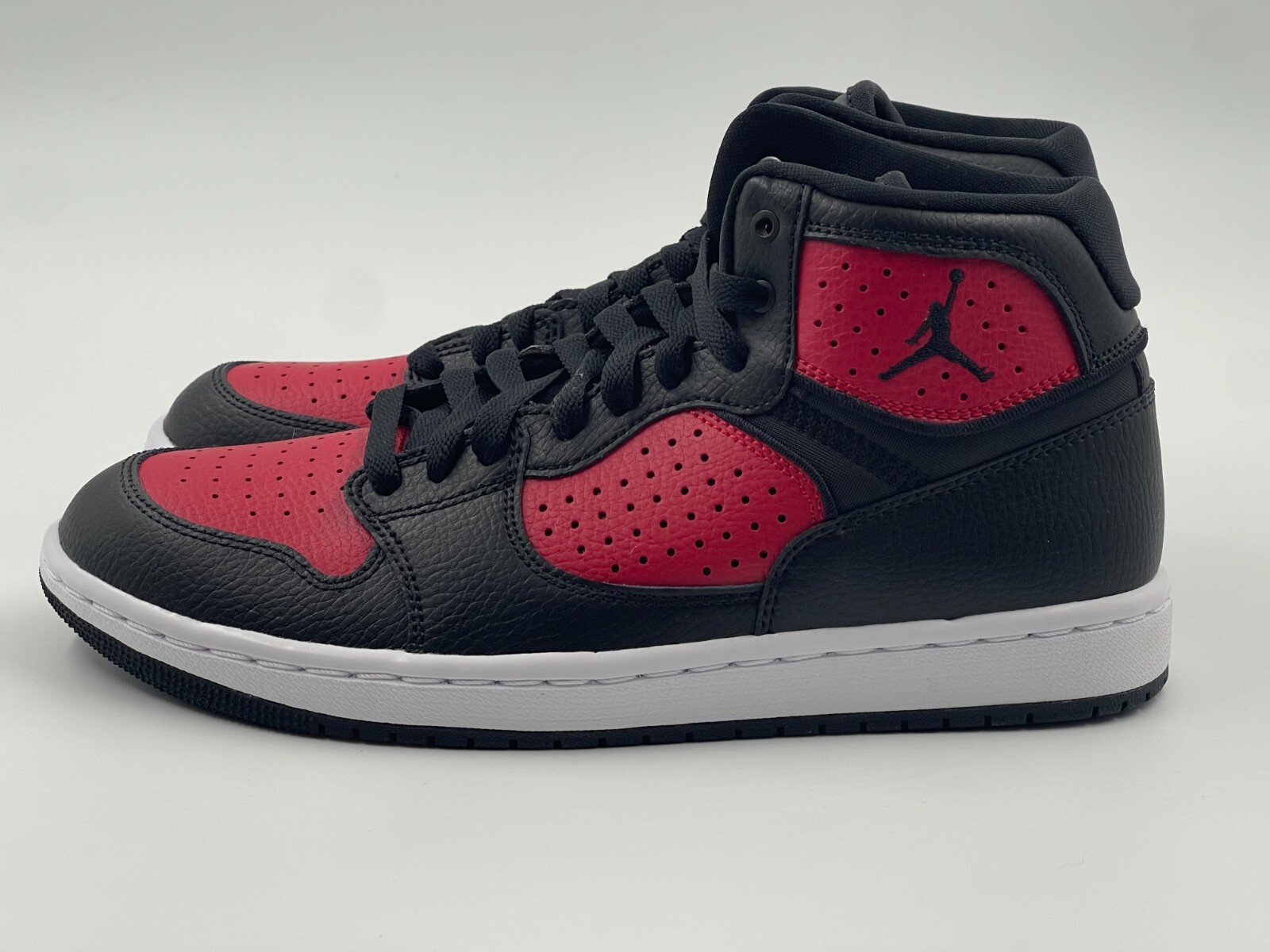 NWT Nike Air Jordan Access Black Gym Red White Size 8 | eBay