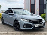 2018 Honda Civic 1.0 VTEC Turbo EX Hatchback 5dr Petrol Manual Euro 6 (s/s) (126