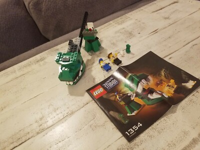 100% complete vintage Lego Studios Dino Head Attack 1354 w/ instructions 
