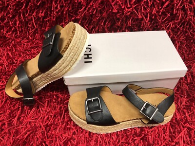 ICHI Women's Sandals Size FR 41 Color Black New