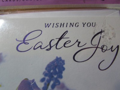 Set 6 NEW/sealed Wishing You Easter Joy greeting cards Connections from HALLMARK