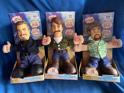 3 Vintage Talking Jeff Foxworthy Bill Engvall Larry the Cable Guy Doll Lot NRFB