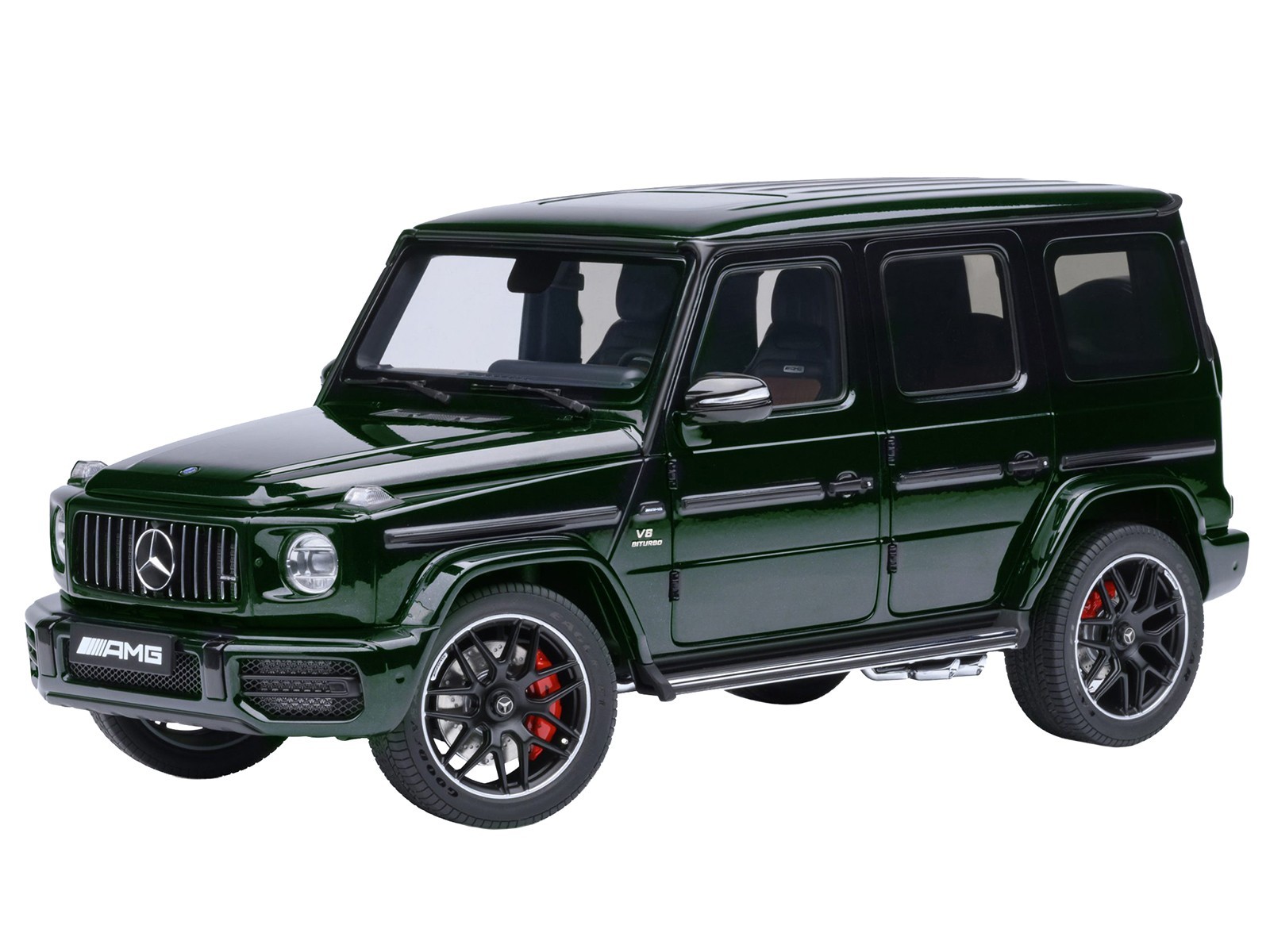メルセデスAMG G63 AUTOartモデルカー 1/18 新品同様程度 2019 MERCEDES-BENZ AMG G63 EMERALD GREEN 1/18 MODEL CAR BY