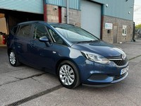 LOW MILES 2017 VAUXHALL ZAFIRA 1.4 T DESIGN SERVICE HISTORY LONG MOT