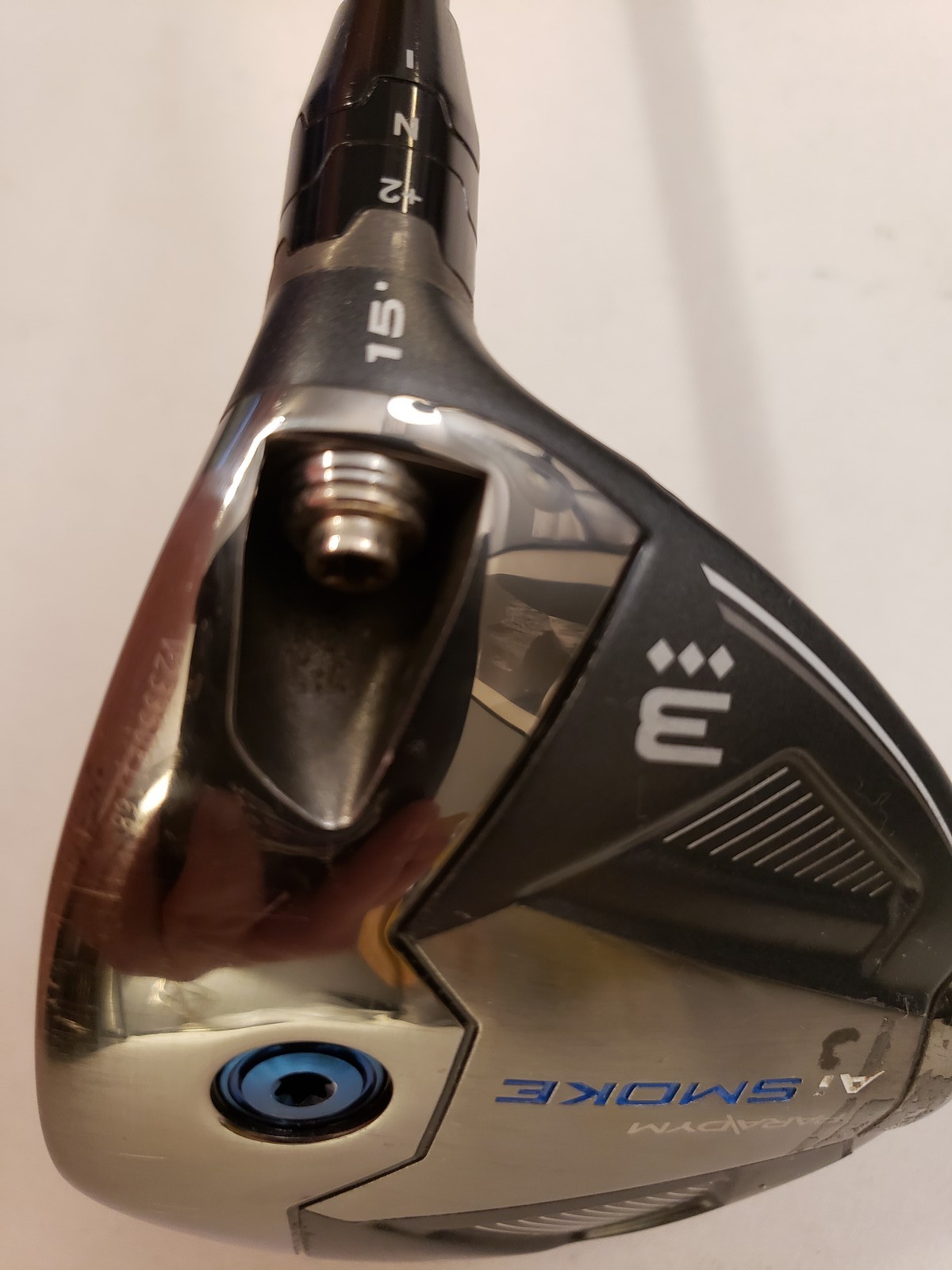 Used Callaway Paradym Ai Smoke Triple Diamond 3 Fairway Wood 15* - Denali Stiff