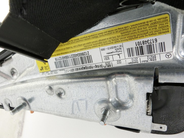 Mercedes S212 E350d 13-16 Kombi Sitzbezug Rückenpolster Links Vorne für Fahrer Sitz SRS Mercedes S212 E350d 13-16... Vorschau 5