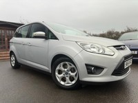 2014 Ford Grand C-Max 1.6 TDCi Zetec Euro 5 5dr DIESEL MANUAL SILVER