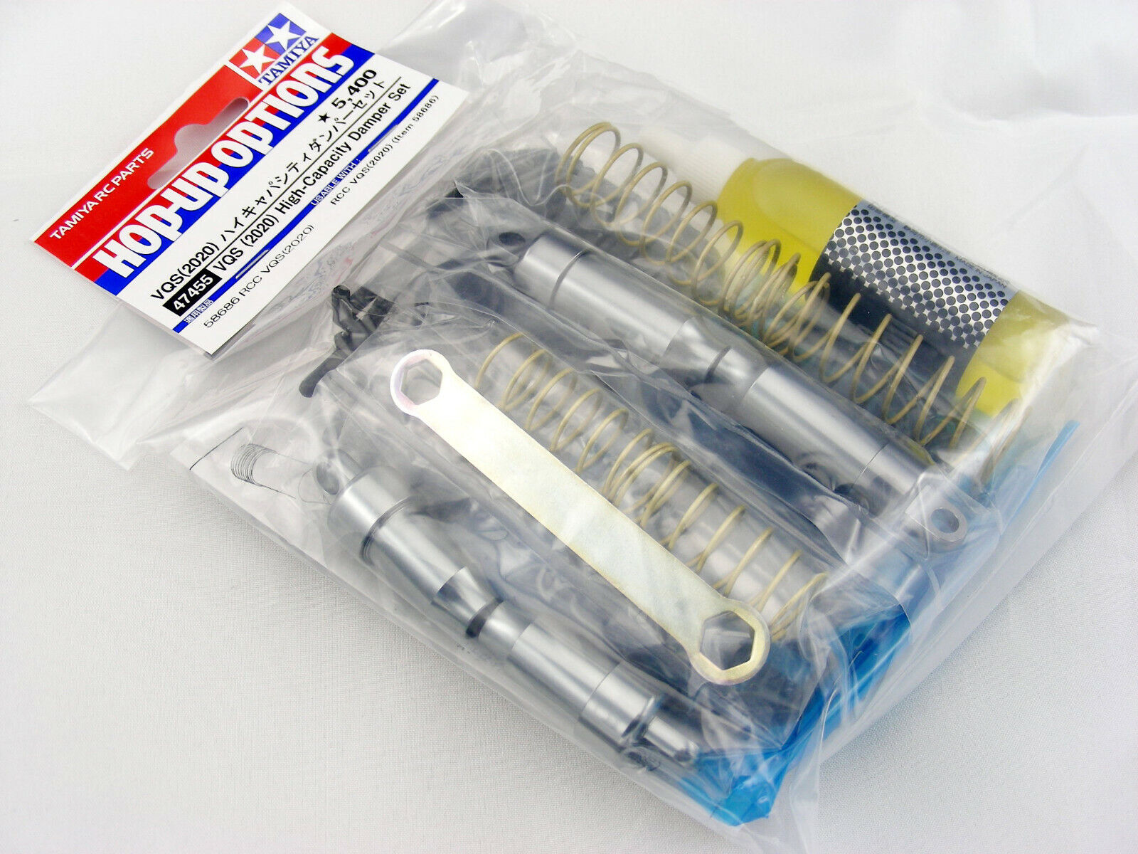 Tamiya 2020 Vanquish VQS 47455 Hi-Cap High Capacity Dampers Tamiya 2020 Vanquish VQS 47455 Hi-Cap High Capacity Dampers