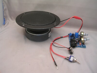 BUILT MINI CIGAR BOX AMP KIT, 9V, W/UPGRADED SPK & POTS-CUSTOM BUILT