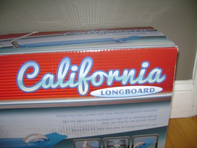 NEW Razor California Longboard BLUE Plastic Deck Kick Scooter 13014444 RETIRED