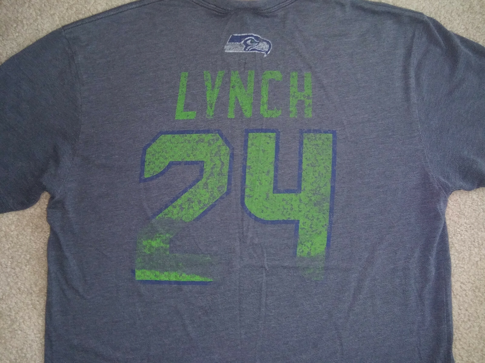 24 Marshawn Lynch Seattle Seahawks Football Team Apparel NFL