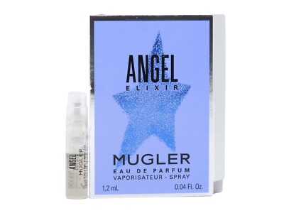 THIERRY MUGLER ANGEL ELIXIR EDP 1.2ml .04fl oz x 1 PERFUME SPRAY SAMPLE