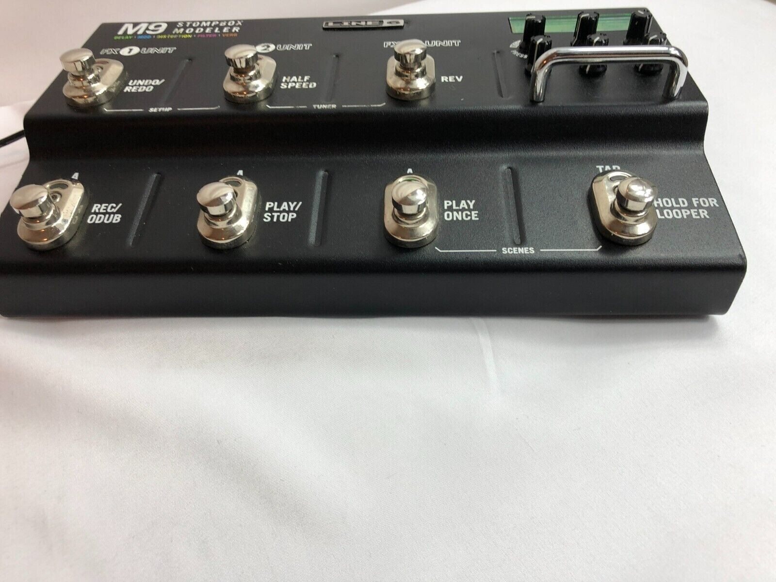 LINE6 M9 Stompbox Modeler ギター　エフェクター LINE6 M9 Stompbox Modeler W/adapter Guitar Effect Pedal In