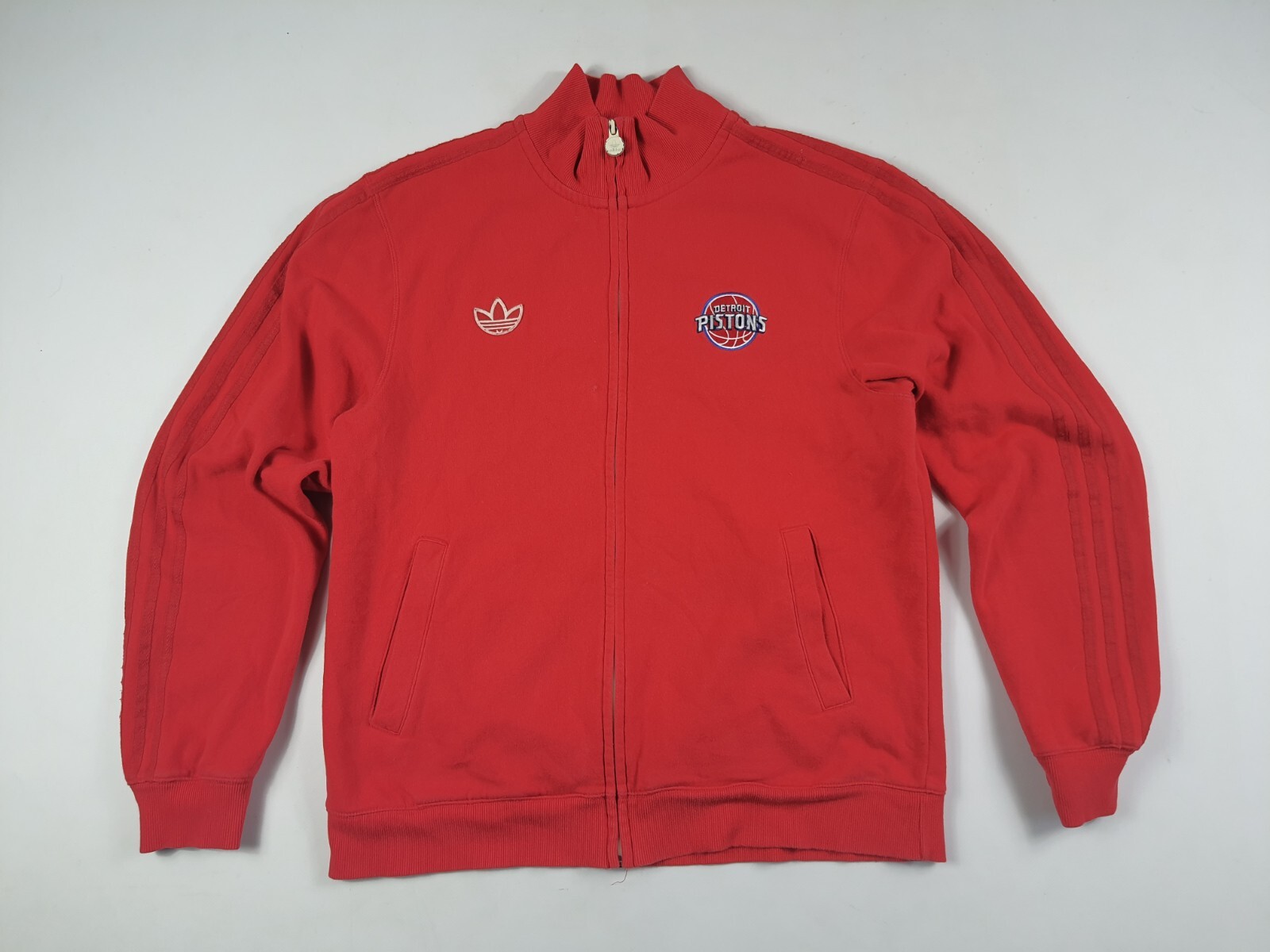 vintage ADIDAS track jacket Detroit Pistons size L | eBay