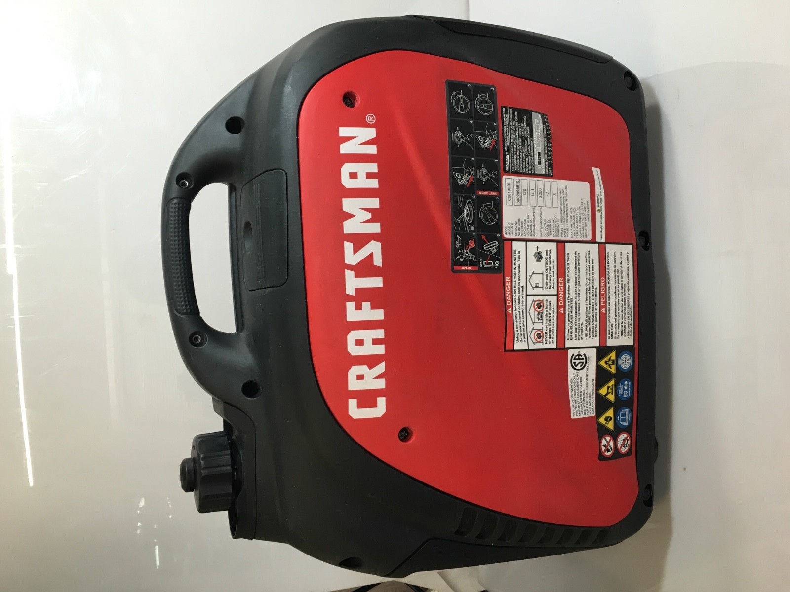 CRAFTSMAN 2200i generater. Very clean. Used once