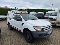 2013 FORD RANGER 4X4 4WD KING CLUB CAB 4 DOOR EX UK POWER NETWORKS NO VAT