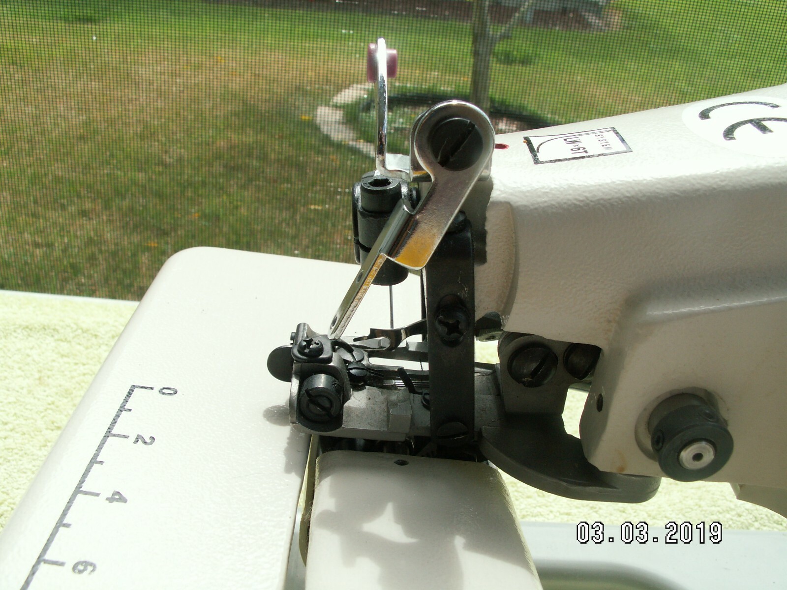 TACSEW BLST-2 PORTABLE INDUSTRIAL BLINDSTITCHER W/ACCESSORIES