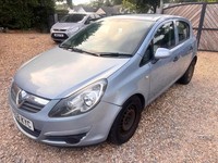 2008 VAUXHALL CORSA 1.2i 16V Life 5dr [AC] Part ex to clear