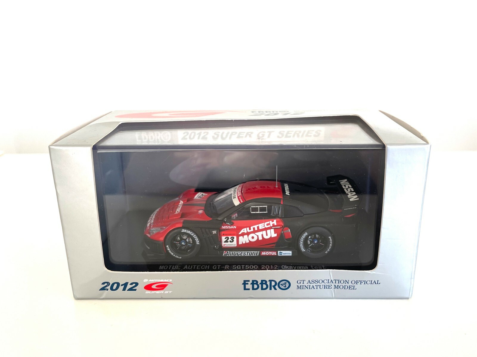 ミニカー 1/43 EBBRO MOTUL AUTECH GT-R EBBRO 1/43 NISSAN GT-R MOTUL AUTECH GT-R JGTC SUPER GT 500