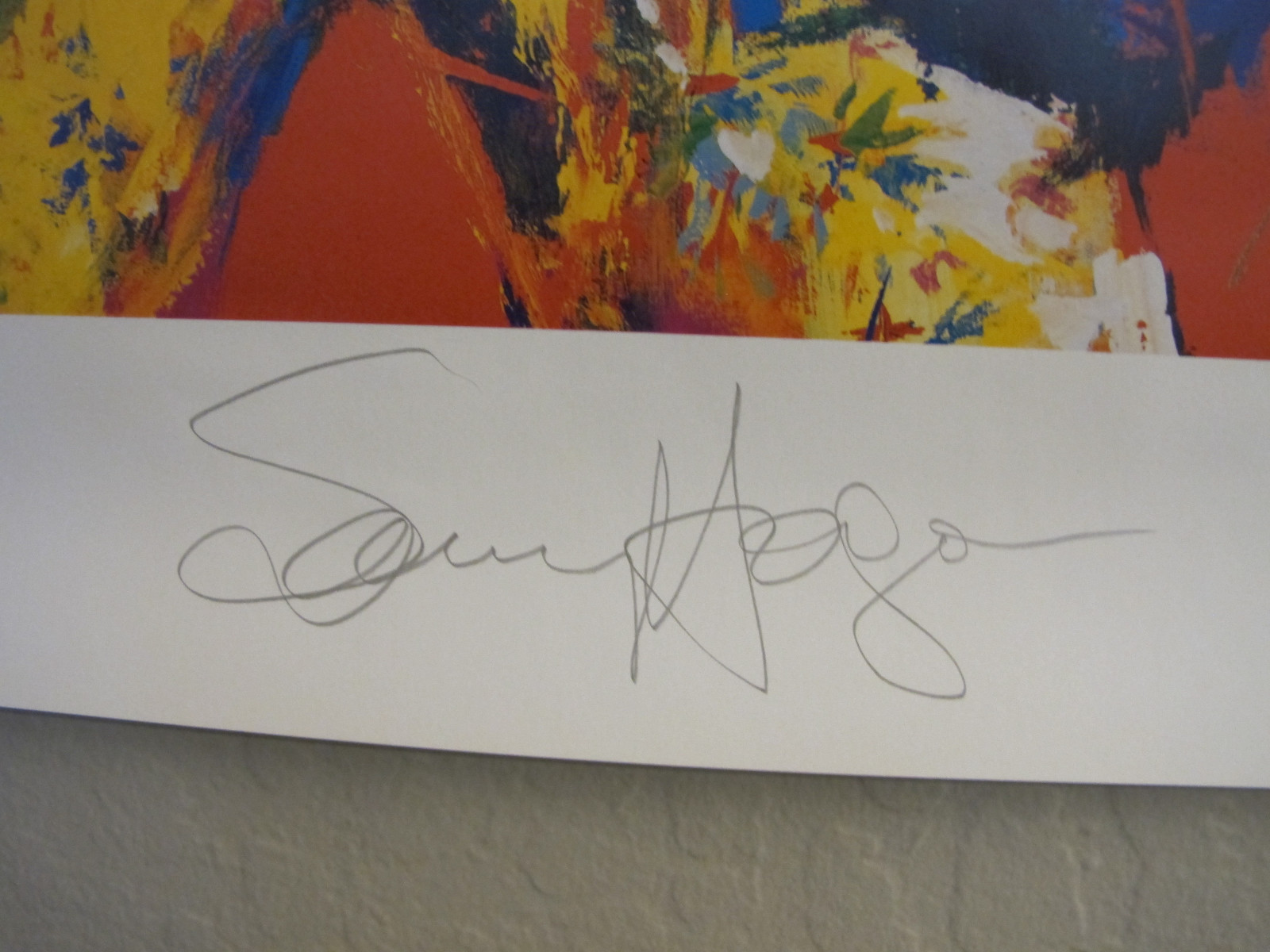 Sammy Hagar Lithograph By Malcolm Farley NIB Signed