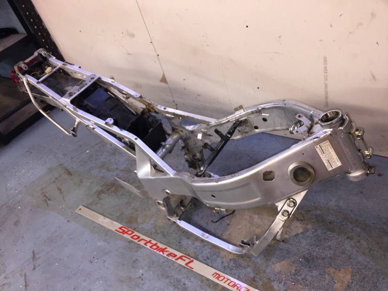 93-95 YAMAHA FZR600R FZR 600 600R CLN EZ FRAME CHASSIS READY EASY