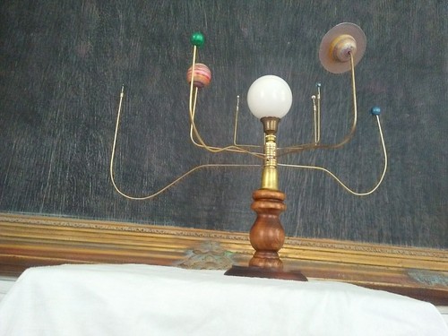 Antiqued Planetarium Orrery by South Carolina artist, Will S. Anderson
