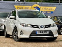 2014 Toyota Auris 1.8 VVT-h Excel CVT Euro 5 (s/s) 5dr HATCHBACK Petrol/Electric