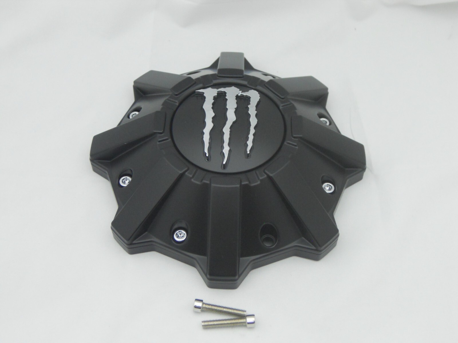 Monster Energy Flat Black Wheel Center Cap 6056B212 S1209-08