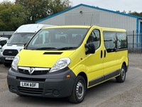 2014 Vauxhall Vivaro 2.0CDTI 115PS Minibus 9 Seater 2.9t Long Wheel Base Minibus