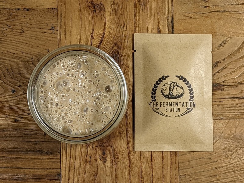 107 Y/O French Sourdough Starter Gift Kit - Organic Rye