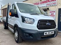 2020 Ford Transit 2.0 TDCi 130ps Aluminium Double Cab Dropside Dropside Diesel M