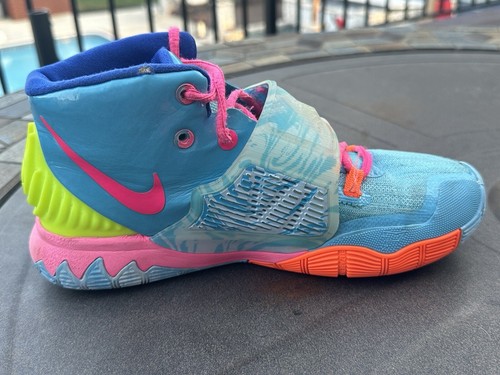 NIKE Kyrie 6 Basketball Bright Colors High-top Sneakers CZ4686-409