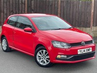 2014 Volkswagen Polo 1.0 BlueMotion Tech SE Euro 6 (s/s) 3dr HATCHBACK Petrol Ma