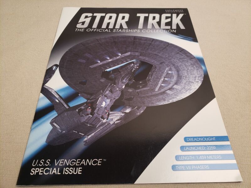 NEW Star Trek Dreadnought-class Starship Starfleet, USS Vengeance, Magazine Only