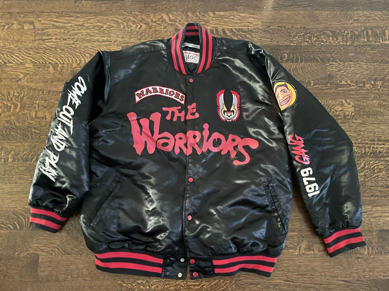 Headgear Classics THE WARRIORS Movie Satin Snap Up Jacket Headgear Classics THE WARRIORS Movie Satin Snap Up Jacket