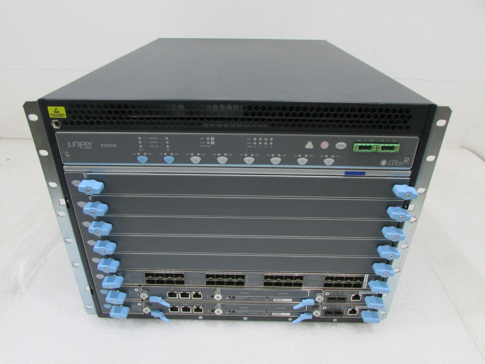 トリニティ  スイッチブレード(プロ10) Juniper EX9208-REDUND3A-AC Eth Switch EX9200-RE EX9200-SF2