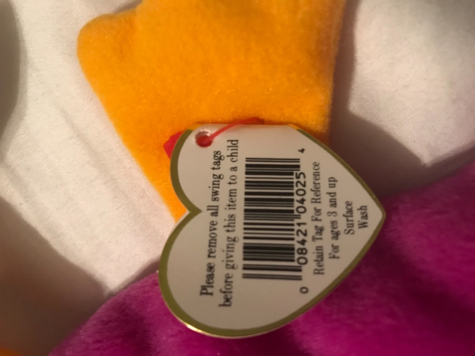 Patti platypus beanie baby