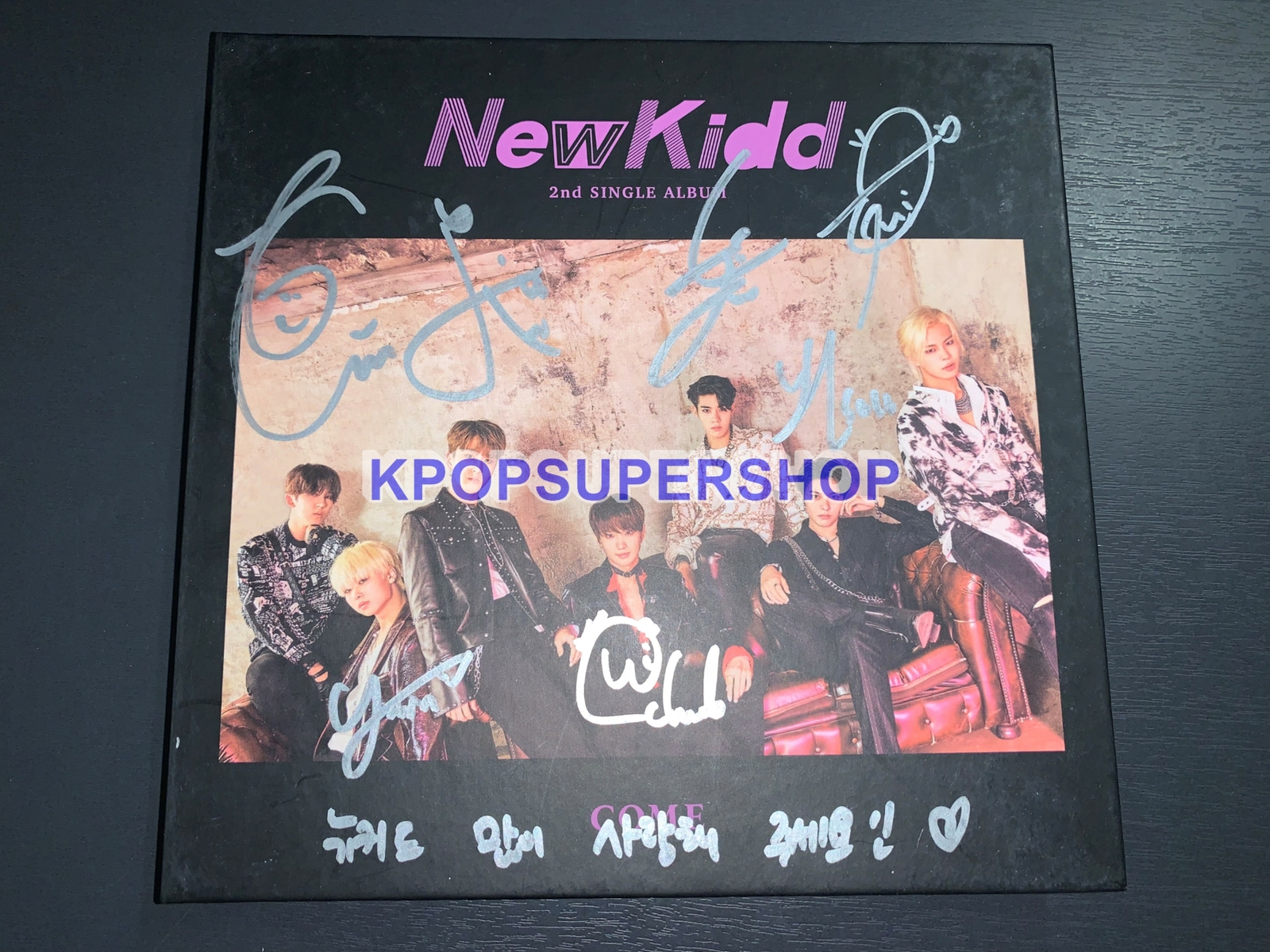 NewKidd 2nd Single Album Come Autographed Signed CD Great Promo