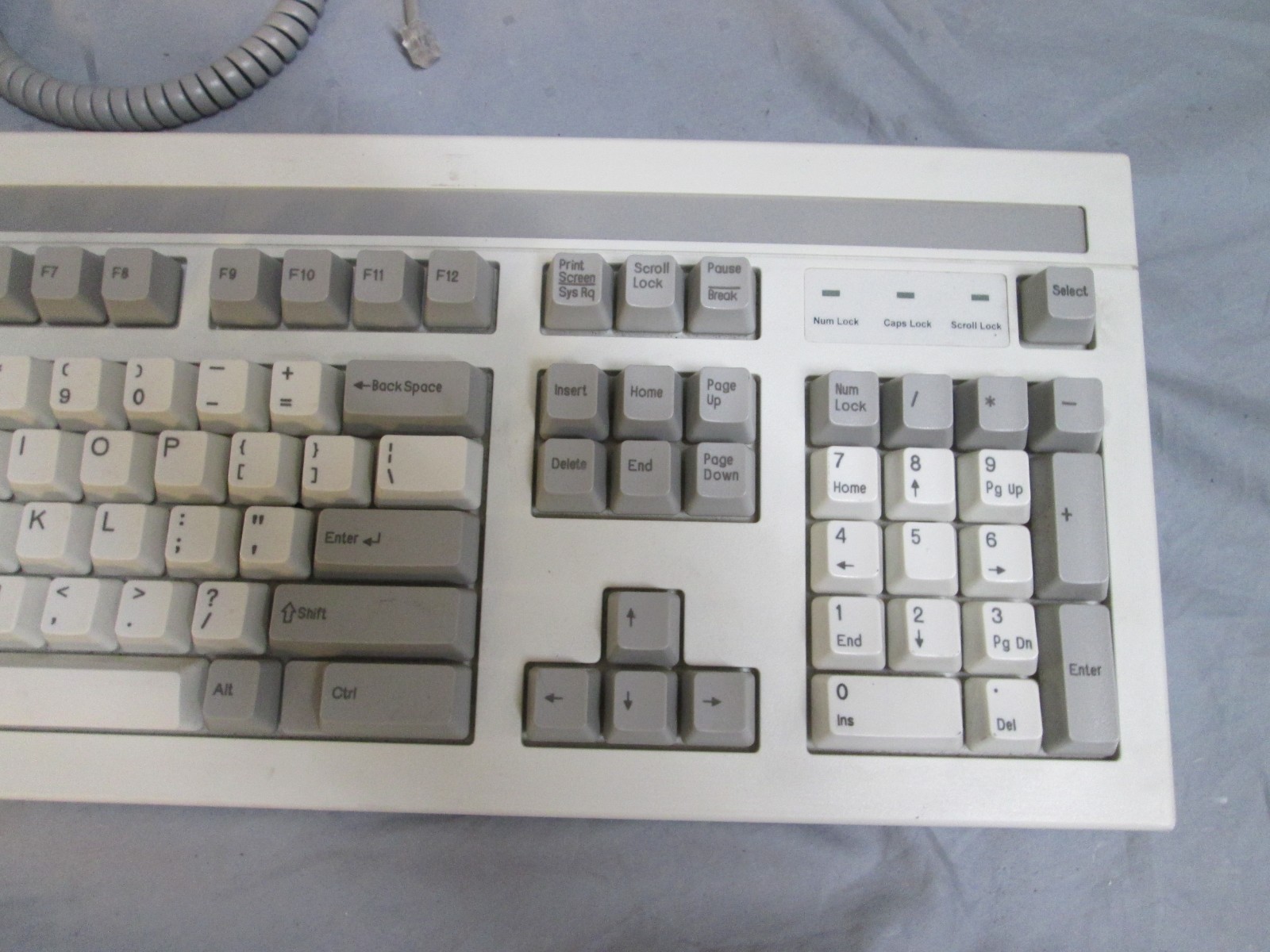 Wyse 901865-01 EPC Wired RJ9 Terminal Keyboard