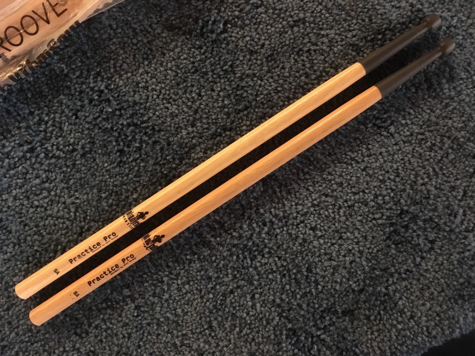 Johnny Rabb Original 5A Practice Pro drum sticks, brand new and straight