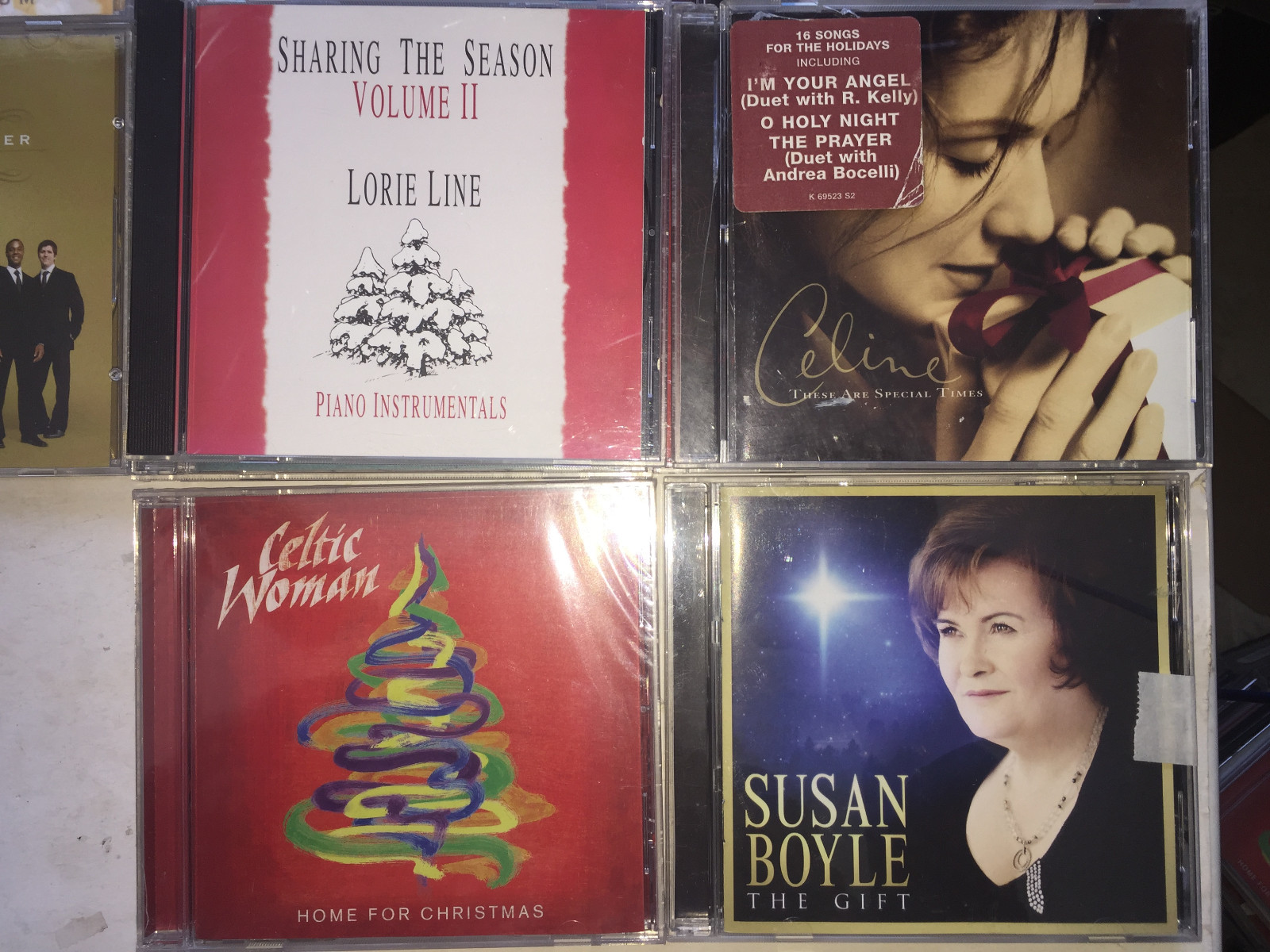ADULT CONTEMPORARY CHRISTMAS 12 CD LOT USED KENNY G STRAIGHT NO CHASER GROBAN