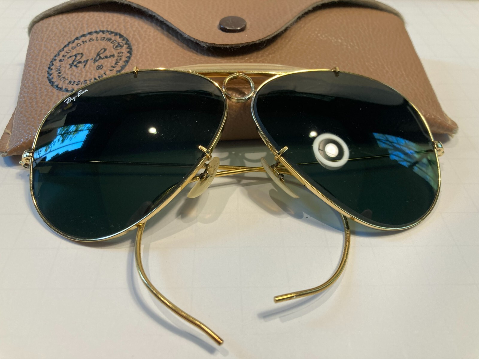 小物 ray-ban SHOOTER bausch&lomb Ray-Ban Vintage Sunglasses Bausch & Lomb Shooter B&L