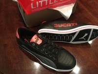 puma ducati men gold